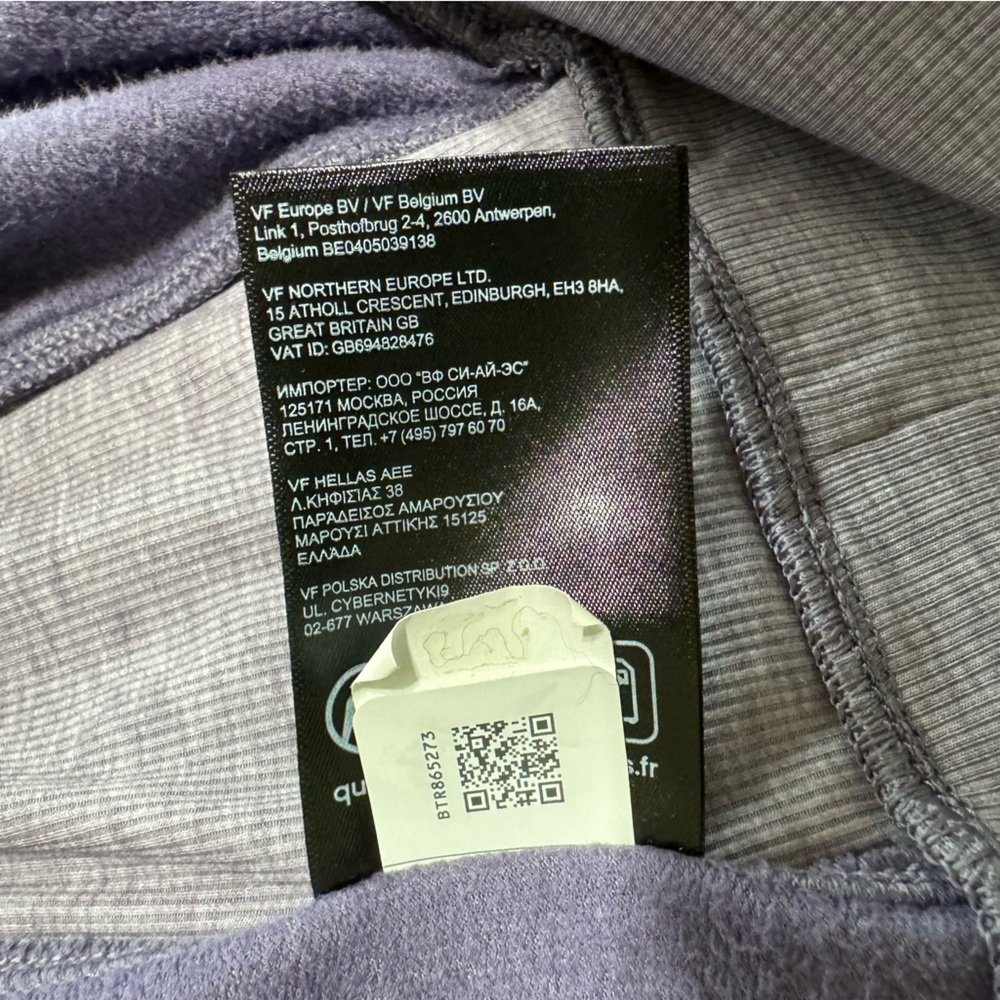 The North Face Women's Star Rise Fleece Cardigan Lunar Slate Purple Size Small - Picture 9 of 10